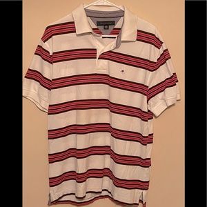 Tommy Hilfiger Polo (Striped) Large